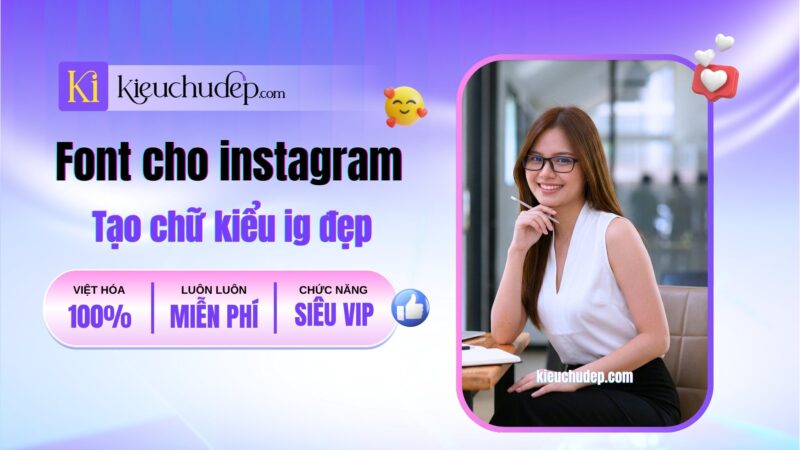 Font chữ Instagram